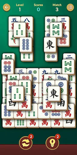 Gameplay screenshot 1 from Mahjong Trip:Relax Tile Games - Puzzle game