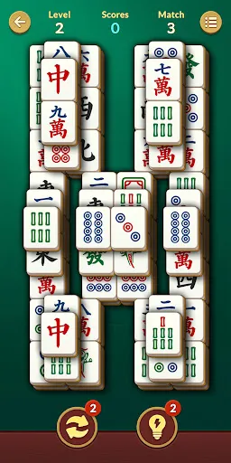 Gameplay screenshot 2 from Mahjong Trip:Relax Tile Games - Puzzle game