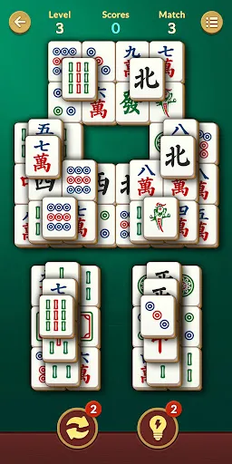 Gameplay screenshot 3 from Mahjong Trip:Relax Tile Games - Puzzle game